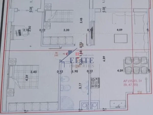 Tirane, shitet apartament 2+1 Kati 7, 98 m² 117.060 € (Yzberisht)