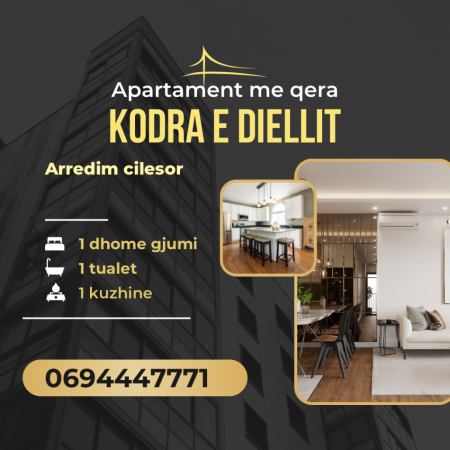 Tirane, jepet me qera apartament 1+1 Kati 3, 72 m² 450 € (Tek Eleonora)