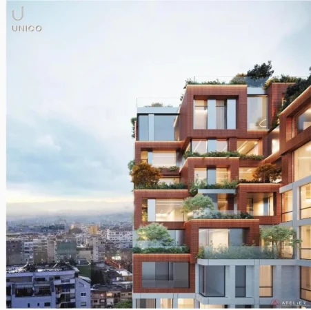Tirane, shitet apartament 1+1+Ballkon Kati 7, 76 m² 332.200 € (Bllok)