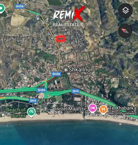 Durres Plazh, shitet toke , 1.491 m² 50.000 €