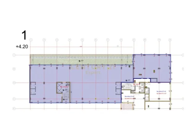 Tirane, shes ambjent biznesi Kati 1, 1.216 m² 2.450.000 € (Square 21)