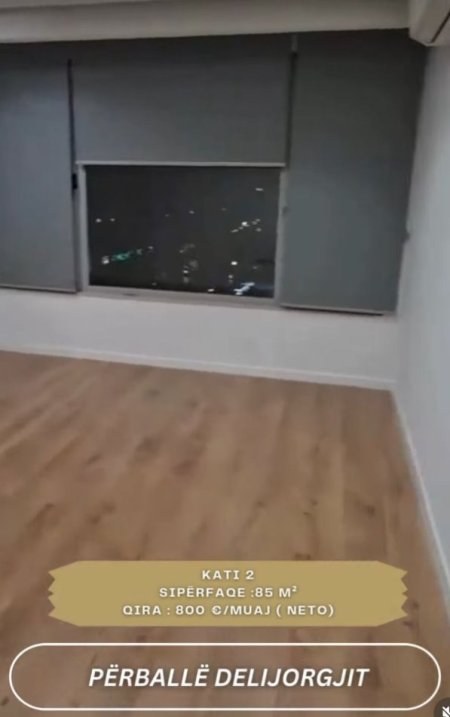Tirane, jepet me qera ambjent biznesi Kati 2, 85 m² 800 € (Deliorgji)