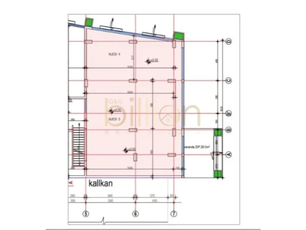 Tirane, shitet ambjent biznesi Kati 1, 240 m² 528.000 € (Yzberisht, Tirana, Albania)