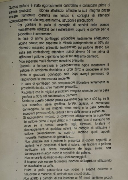 Tirane, shes Topa per ushtrime ne palester 3500 lek