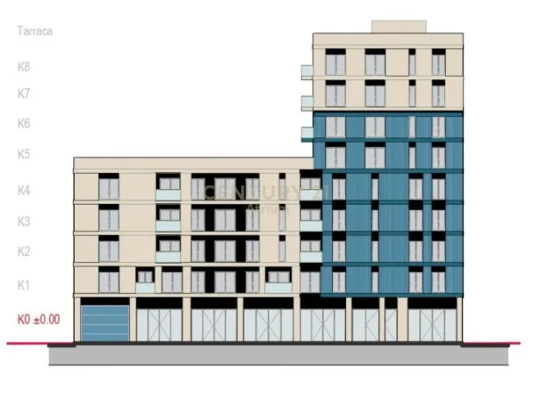 Tirane, shes ambjent biznesi Kati 0, 96 m² 376.350 € (Bulevardi i Ri)