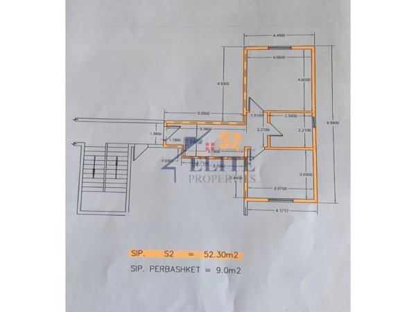 Tirane, shitet apartament 1+1+Ballkon Kati 2, 61 m² 132.000 € (Ish Nisharaku)