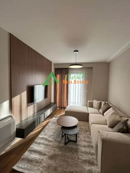 Tirane, jepet me qera apartament 1+1 Kati 20, 77 m² 1.000 € (Rruga e Kavajes)