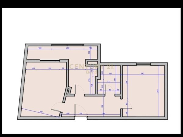 shitet apartament 1+1 Kati 5, 49 m² 85.000 €