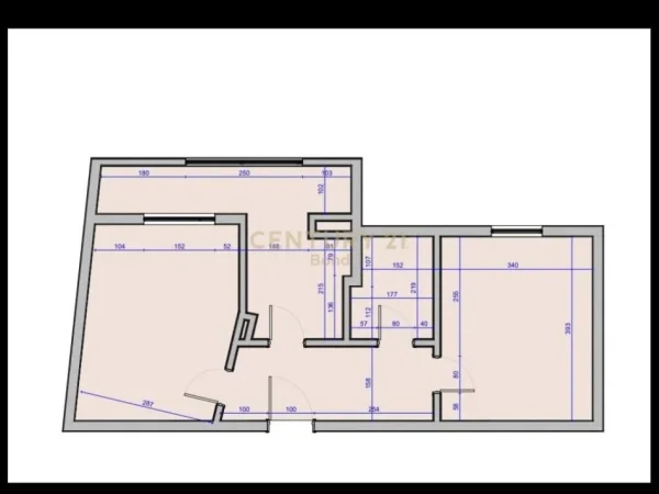 shitet apartament 1+1 Kati 5, 49 m² 85.000 €