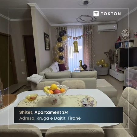 Tirane, shitet 2+1+Ballkon Kati 3, 95 m² 123.000 € 