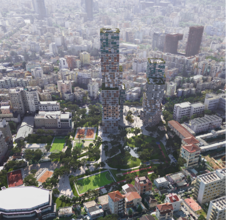 Tirane, shitet apartament 2+1+Ballkon Kati 19, 127 m² (muhamet gjollesha)