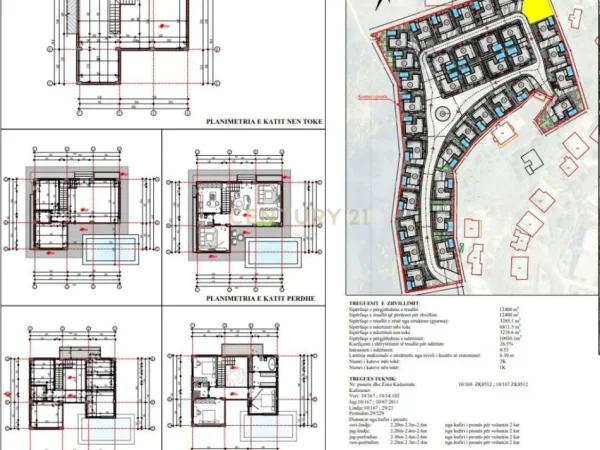 Durres, shitet Vile 2 Katshe Kati 2, 262 m² 700.000 € 