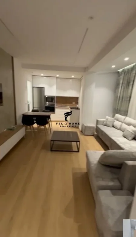 Shqiperi, jepet me qera apartament 1+1 Kati 1, 55 m² 700 € (ZOGU I ZI)