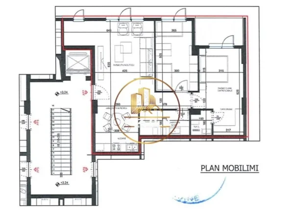 Apartament 2+1+2 në Shitje tek Kompleksi Xheluks, Rruga e Elbasanit!