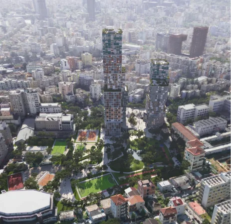 Tirane, shitet apartament 2+1+Aneks+Ballkon Kati 15, 128 m² 314.000 € (21 dhjetori , rruga muhamet gjollesha)