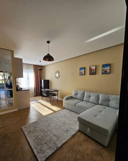 Tirane, jepet me qera apartament 1+1+Ballkon Kati 2, 65 m² 550 € (Stacioni i trenit , te hipoteka)