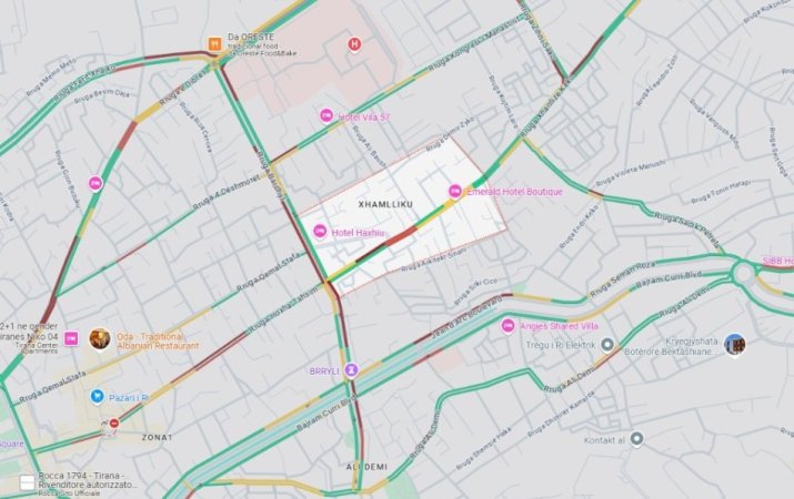 Tirane, shitet ambjent biznesi Kati 0, 27 m² (Post Parkimi/Xhamlliku)