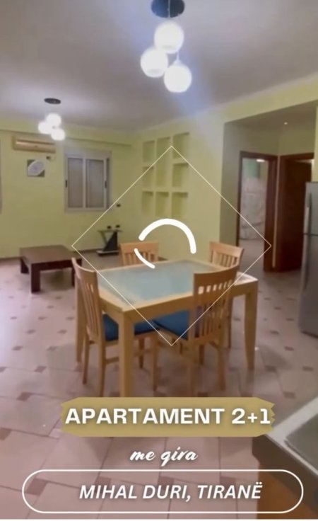 Tirane, jepet me qera apartament 2+1 Kati 2, 73 m² 650 € (Rruga e Durresit)