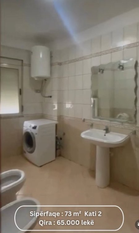 Tirane, jepet me qera apartament 2+1 Kati 2, 73 m² 650 € (Rruga e Durresit)
