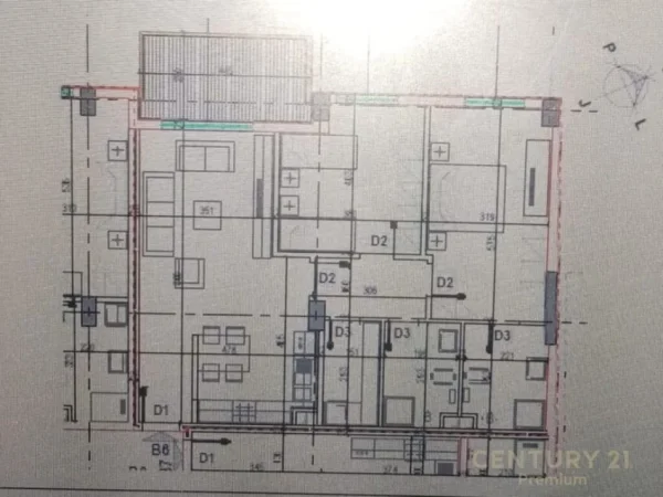 Tirane, shes apartament 2+1+Aneks+Ballkon Kati 6, 128 m² 191.000 € (DRITAN HOXHA)