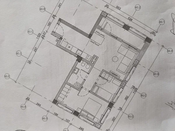Tirane, shitet apartament 2+1 Kati 2, 83 m² 112.000 € (Ali Dem)