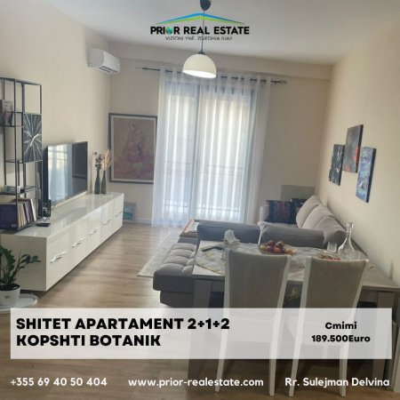 Tirane, shitet apartament 2+1 Kati 3, 104 m² 189.500 € (Kopshti Botanik)