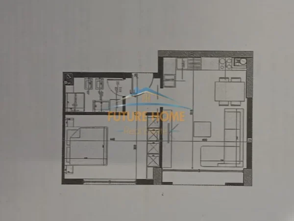 Tirane, shitet 1+1 Kati 7, 61 m² 145.500 € (Hoxha Tahsim, Tiranë)