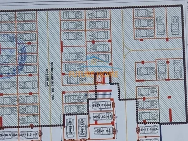 Tirane, shitet Kati -1, 1.146 m² 1.375.200 € (Unaza e Re)