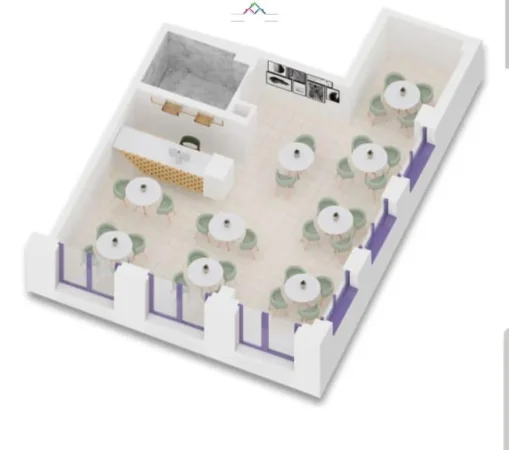 Tirane, jepet me qera dyqan Kati 0, 80 m² 500 € (Ali Dem)