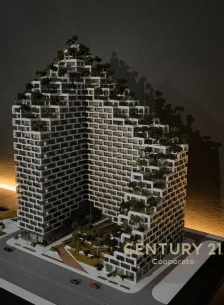 Tirane, shitet apartament 2+1+Ballkon Kati 19, 126 m² 278.170 € (Dritan Hoxha)