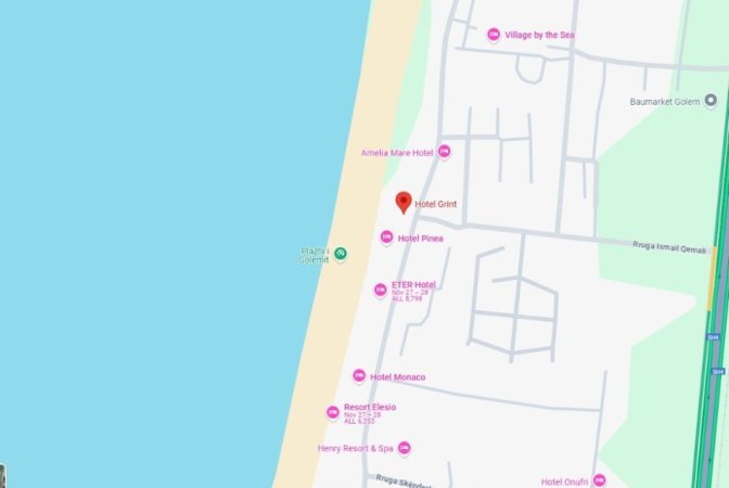 Durres, shitet apartament 1+1 Kati 2, 102 m² 153.000 € (Pishat e Buta/Hotel Grint-Durres)