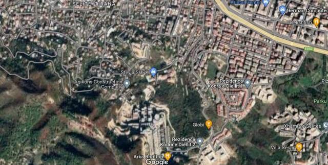SHES TRUALL PER NDERTIM VILE, siperfaqe 500 m²  (Kodra e Diellit 2)