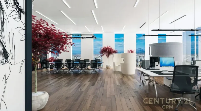 Tirane, jepet me qera zyre Kati 7, 48 m² 1.760 € (Rruga e Elbasanit)