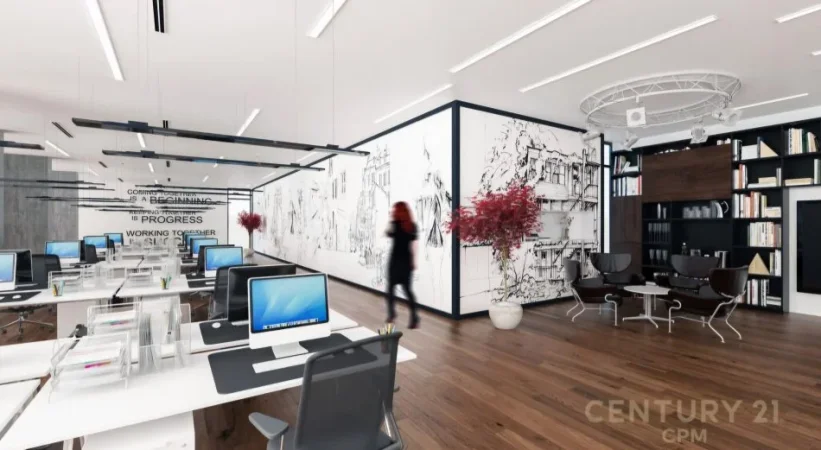 Tirane, jepet me qera zyre Kati 13, 270 m² 9.880 € (Rruga e Elbasanit)