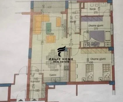 Tirane, shitet apartament 2+1+Ballkon Kati 5, 119 m² 220.000 € (FUSHA E AVIACIONIT)