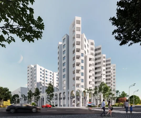 Tirane, jepet me qera apartament 2+1 Kati 2, 100 m² 600 € (Unaza e Re)