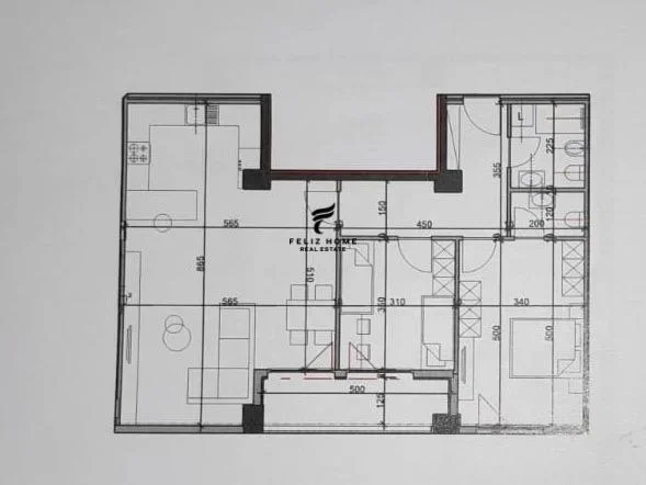 Tirane, shitet 2+1 , 123 m² 180.000 € (LAPRAKE)