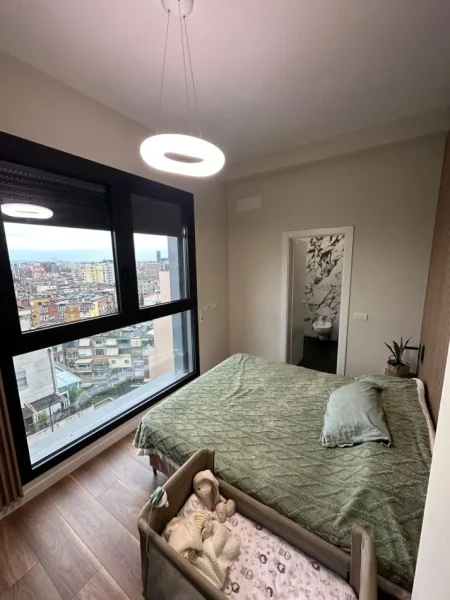 Tirane, jepet me qera apartament 2+1+Ballkon Kati 6, 115 m² 1.800 € (Rruga e Kosovareve | Liqeni)