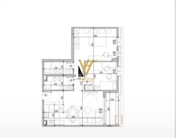 Tirane, shitet apartament 2+1+Ballkon Kati 3, 110 m² 204.240 € (KOMPLEKSI RIVERSIDE)