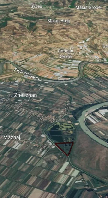 Lushnje, shes toke , 440.000 m² (Mezhaj, Zhelizhan)