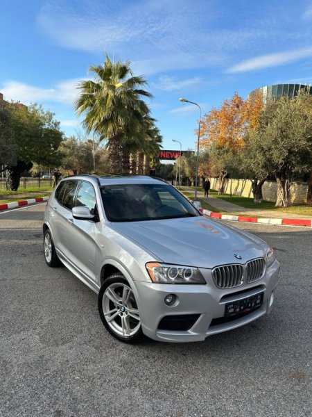 Tirane, shes SUV | Fuoristrad | Xhip BMW X3 X-DRIVE 2.0 BENZINE FULL OPTION VITI 2014 Nafte, gri metalizato automatik Klima 178.000 km