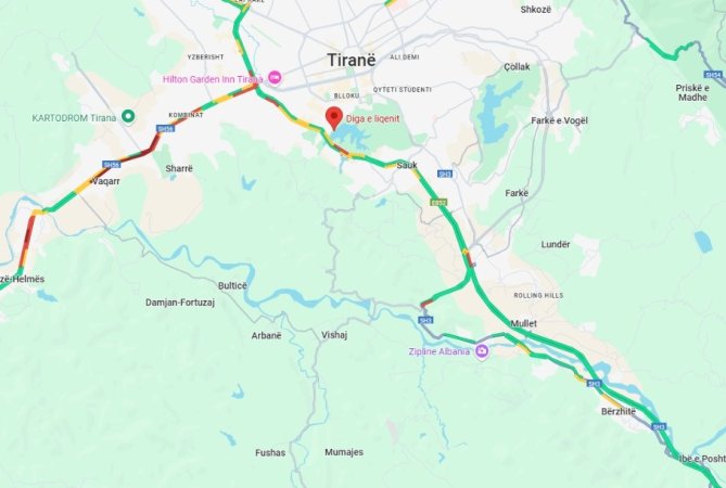 Tirane, shitet ambjent biznesi Kati 1, 15 m² 46.350 € (Diga e Liqenit Artificial)