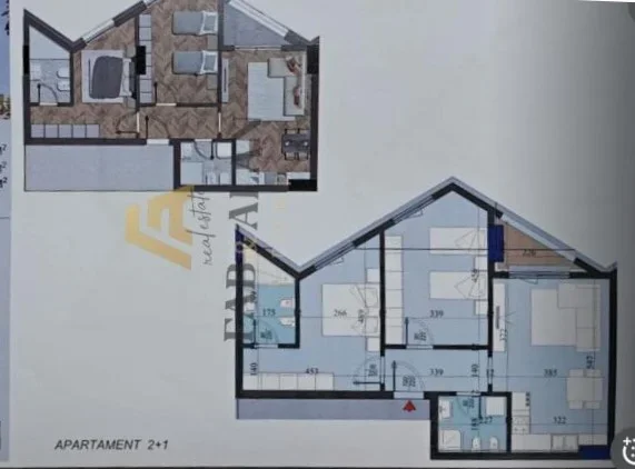 Tirane, shitet apartament 2+1+2 Kati 4, 97 m² 175.200 € (Laprake, Dritan Hoxha)