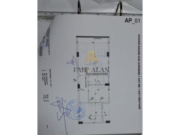Tirane, shitet apartament 2+1 Kati 6, 112 m² 111.900 € (Paskuqan)