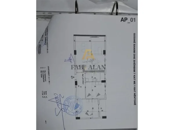 Tirane, shitet apartament 2+1 Kati 6, 112 m² 111.900 € (Paskuqan)