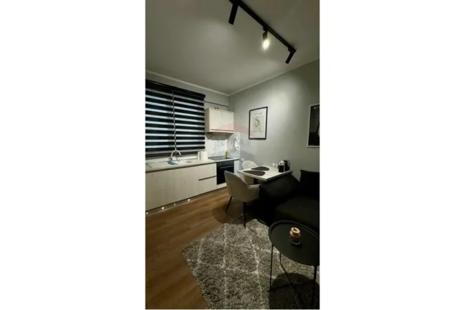 Tirane, jepet me qera apartament 1+1 Kati 8, 55 m² 550 € (Bulevardi Zogu I)