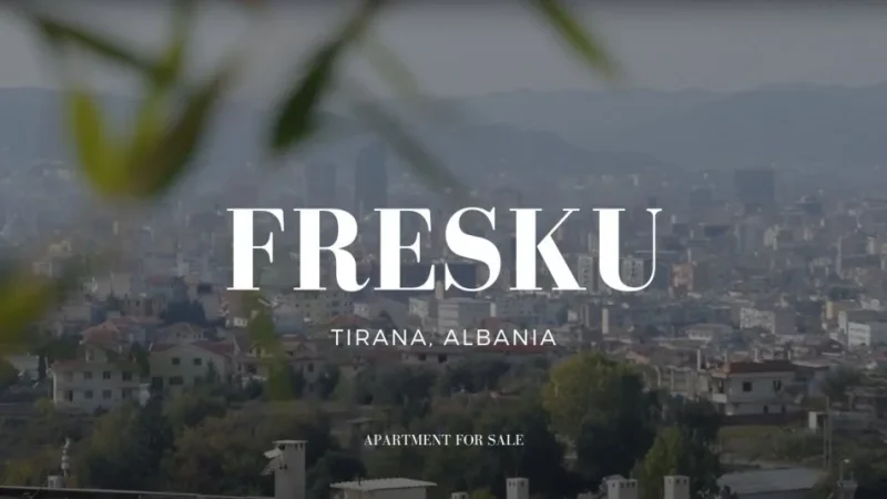 Tirane, shitet apartament 2+1 , 96 m² 108.000 € (Fresku)