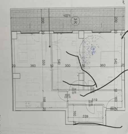Tirane, shitet apartament 2+1 Kati 3, 111 m² 150.000 € (DRITAN HOXHA LAPRAKE TIRANE)