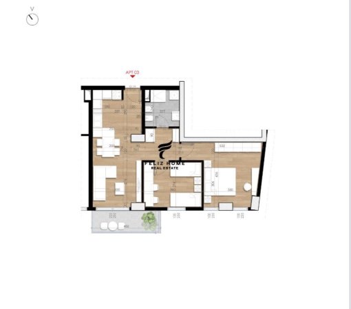 Tirane, shitet apartament 2+1 Kati 2, 90 m² 135.000 € (ISH FUSHA E AVIACIONIT)