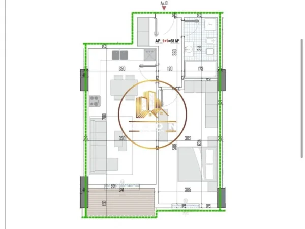 Tipologji apartamentesh 1+1 për shitje (kati i dytë banim) pranë Universitetit Bujqësor, Kamëz!